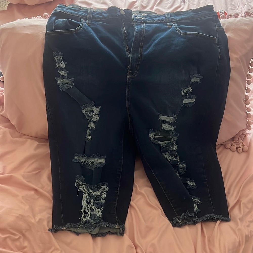 Jean shorts